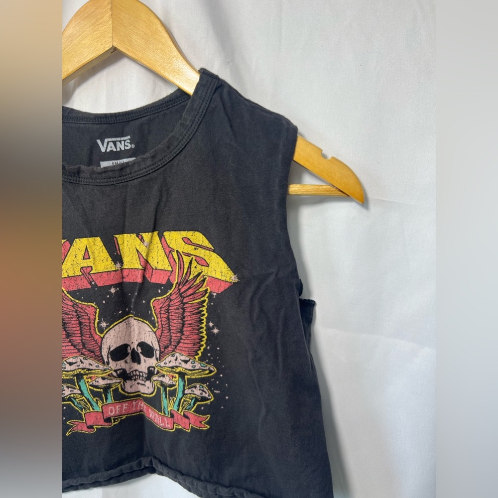 VANS CROP MUSCLE TEE
